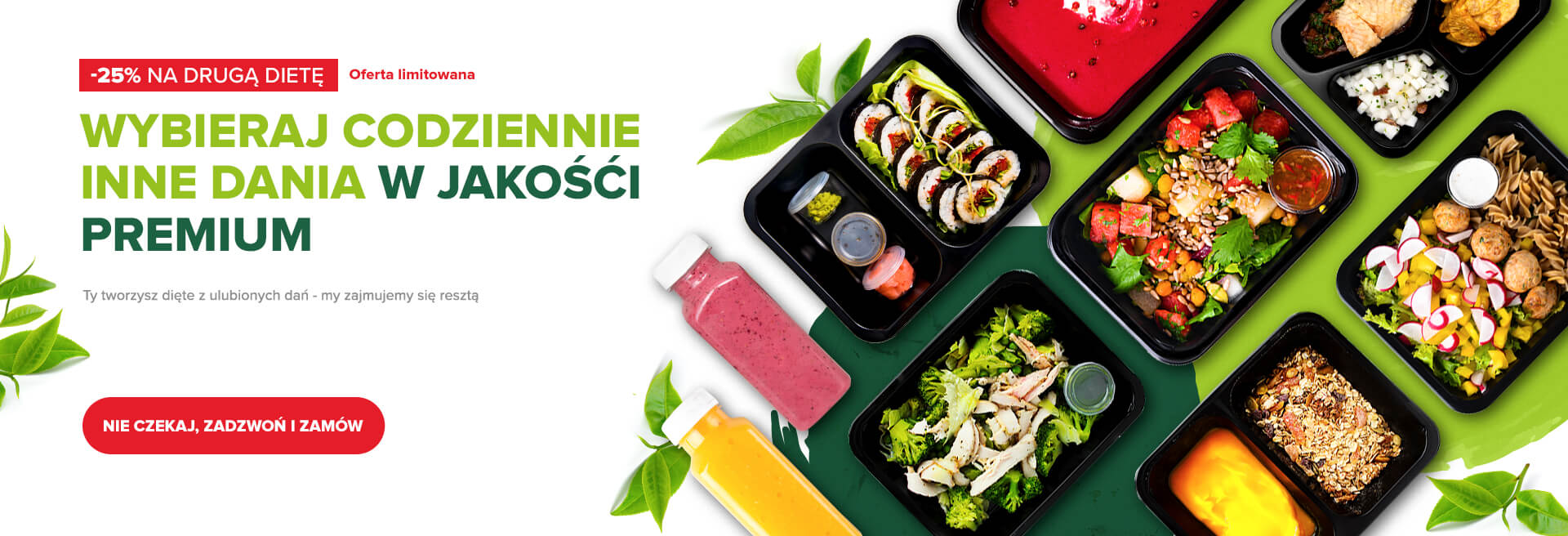 Wybieraj codziennie inne dania PREMIUM